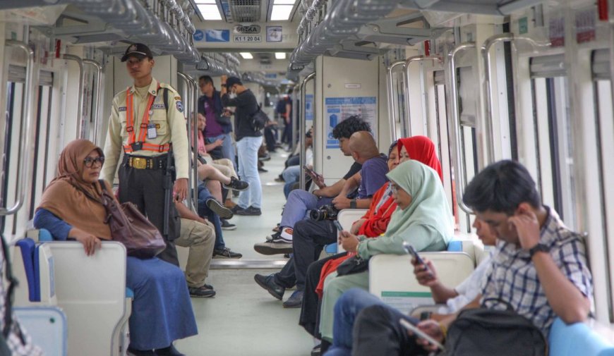 Penumpang Commuter Line yang Naik LRT Jabodebek Dapat Menggunakan Kartu Multi Trip (KMT)